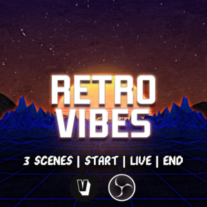 OVERLAY RETRO VIBES (Bleu)